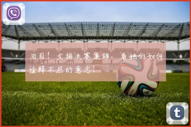 泪目!女排决赛集锦,看她们如何诠释不屈的意志!